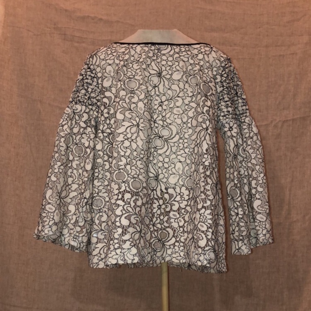 LOFT See-through lace top
